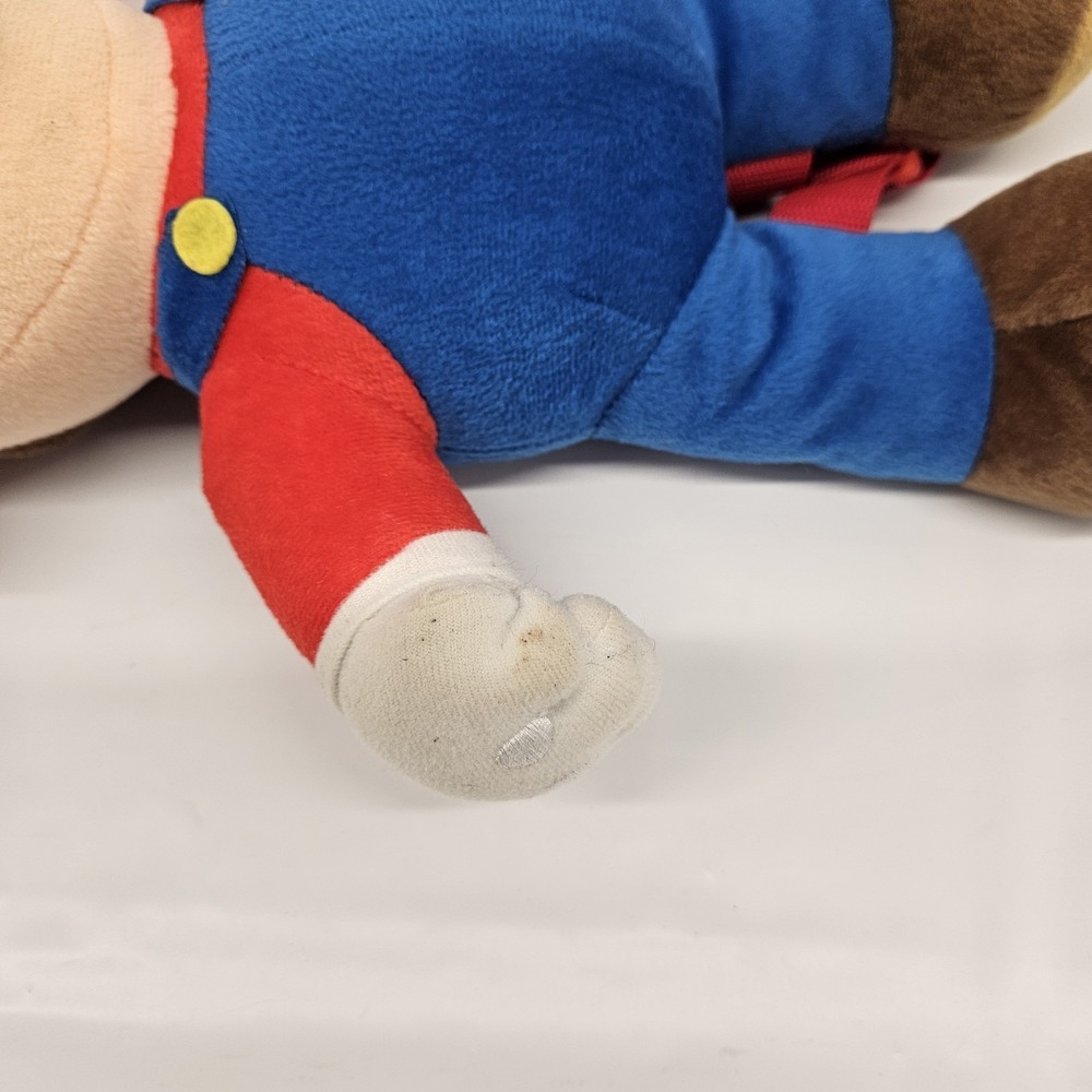 Super Mario Bros. Mario 18" Plush Backpack Nintendo Official Product - Picture 9 of 11
